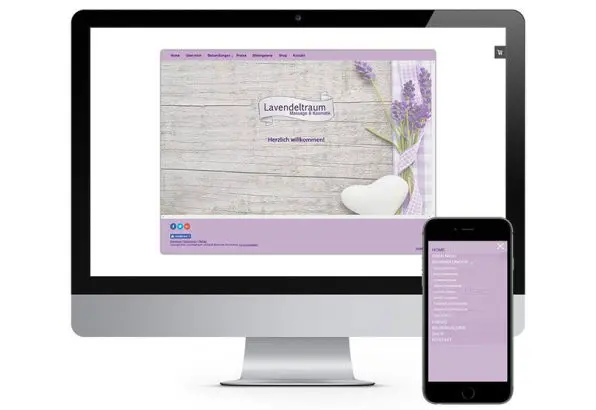 Webpräsenz Lavendeltraum